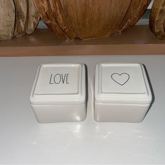 Rae Dunn Set of 2 Jewelry Boxes - Picture 2 of 8